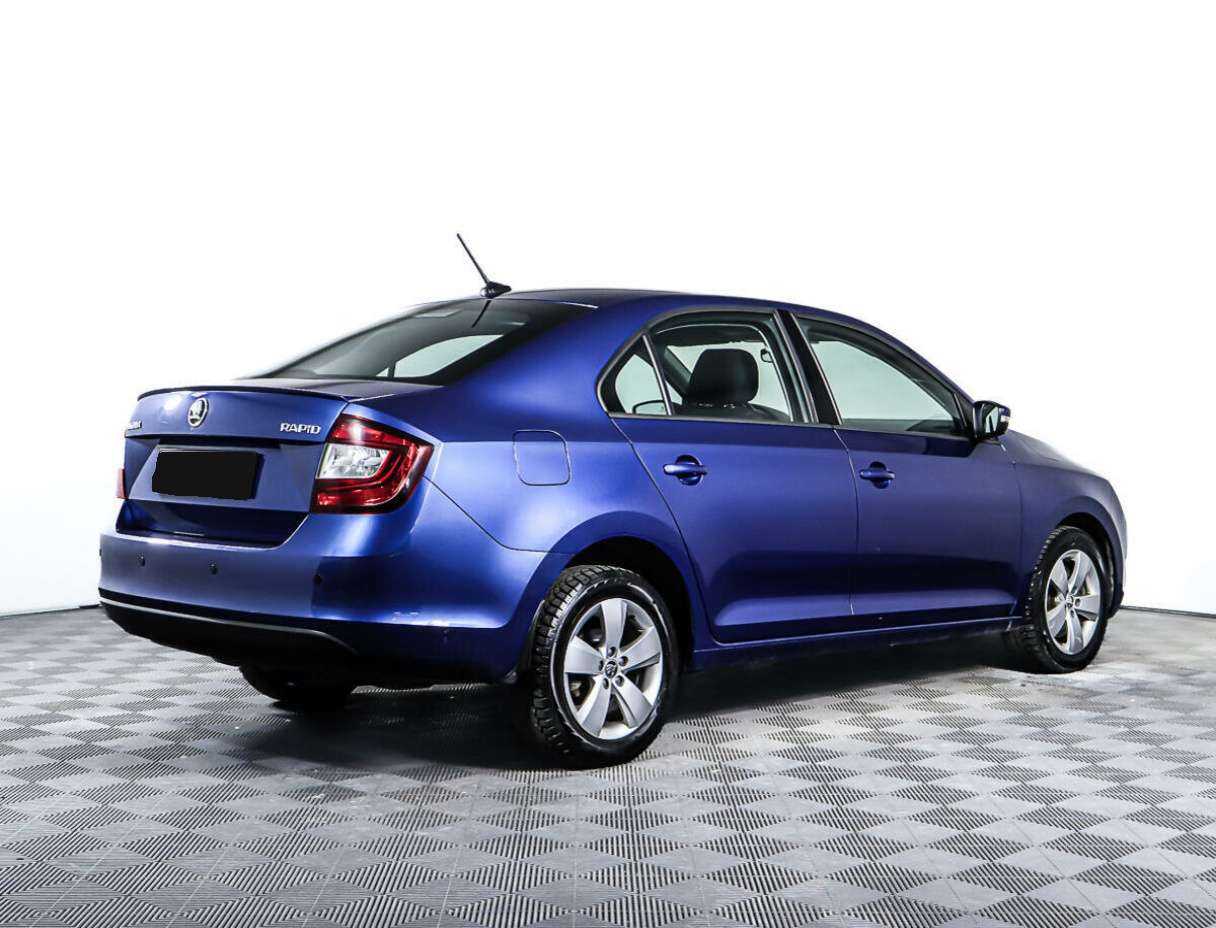 Шкода Рапид б/у, 2017, Роботизированная. Фото: #4