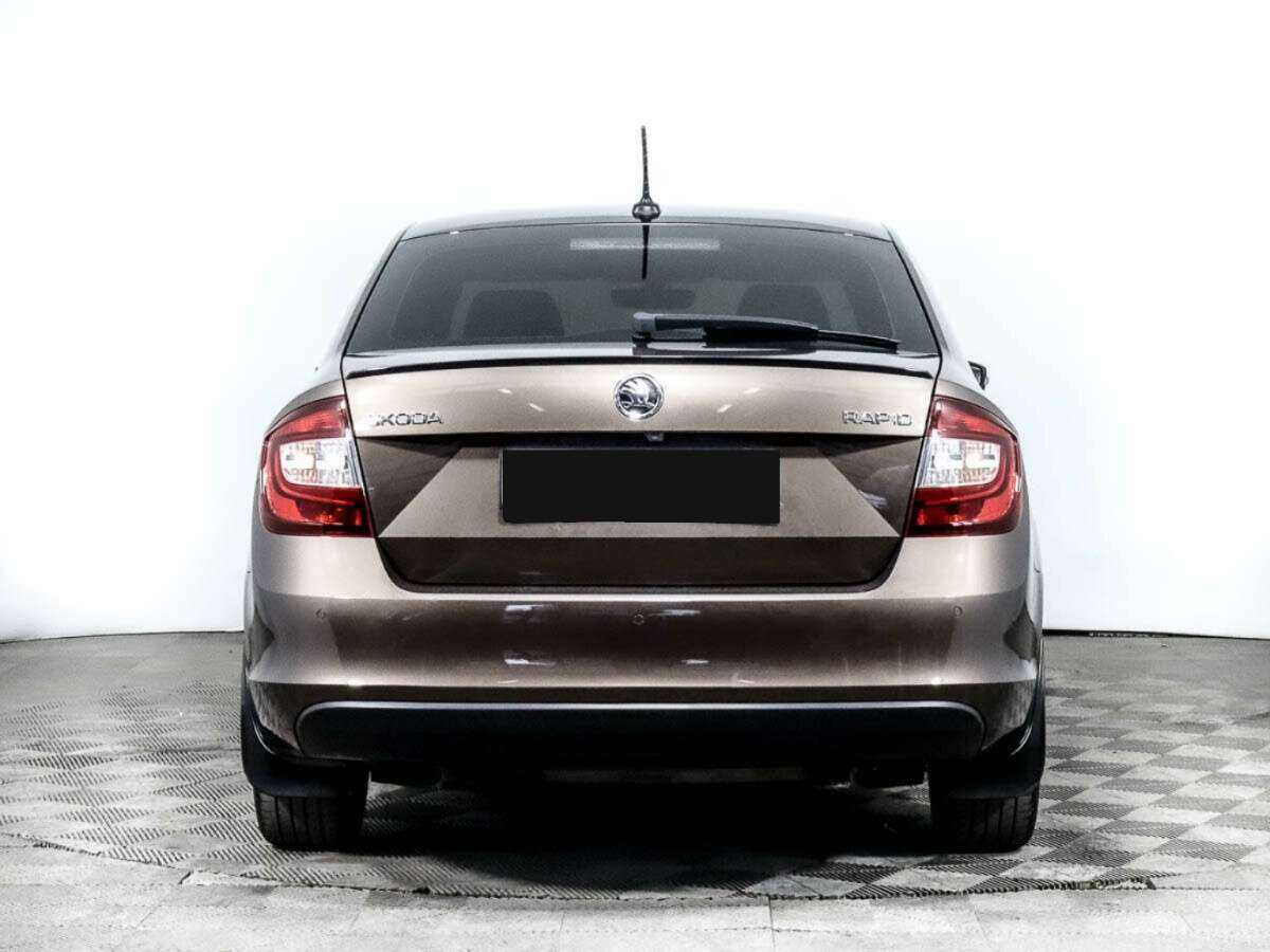 Шкода Рапид б/у, 2019, Роботизированная. Фото: #4