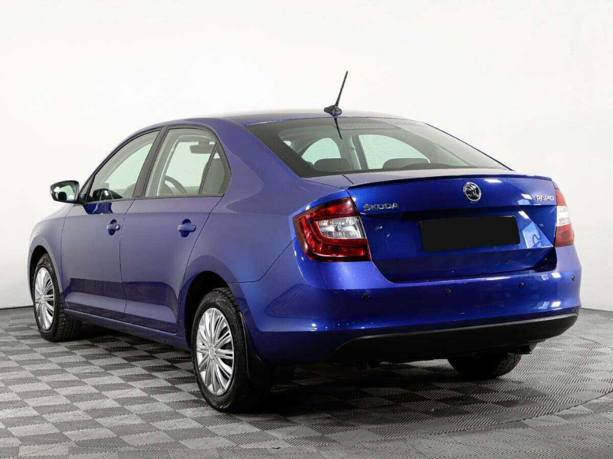 Шкода Рапид б/у, 2017, Роботизированная. Фото: #5