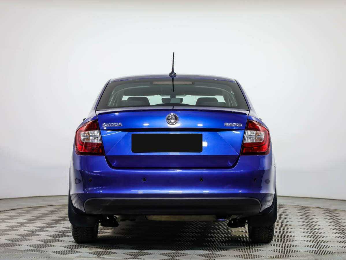 Шкода Рапид б/у, 2017, Роботизированная. Фото: #4