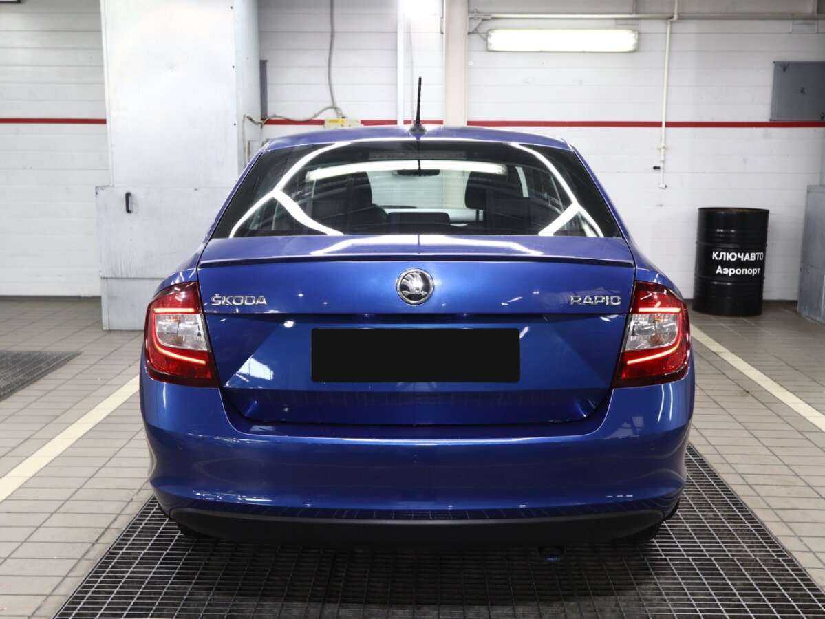 Шкода Рапид б/у, 2018, Роботизированная. Фото: #3