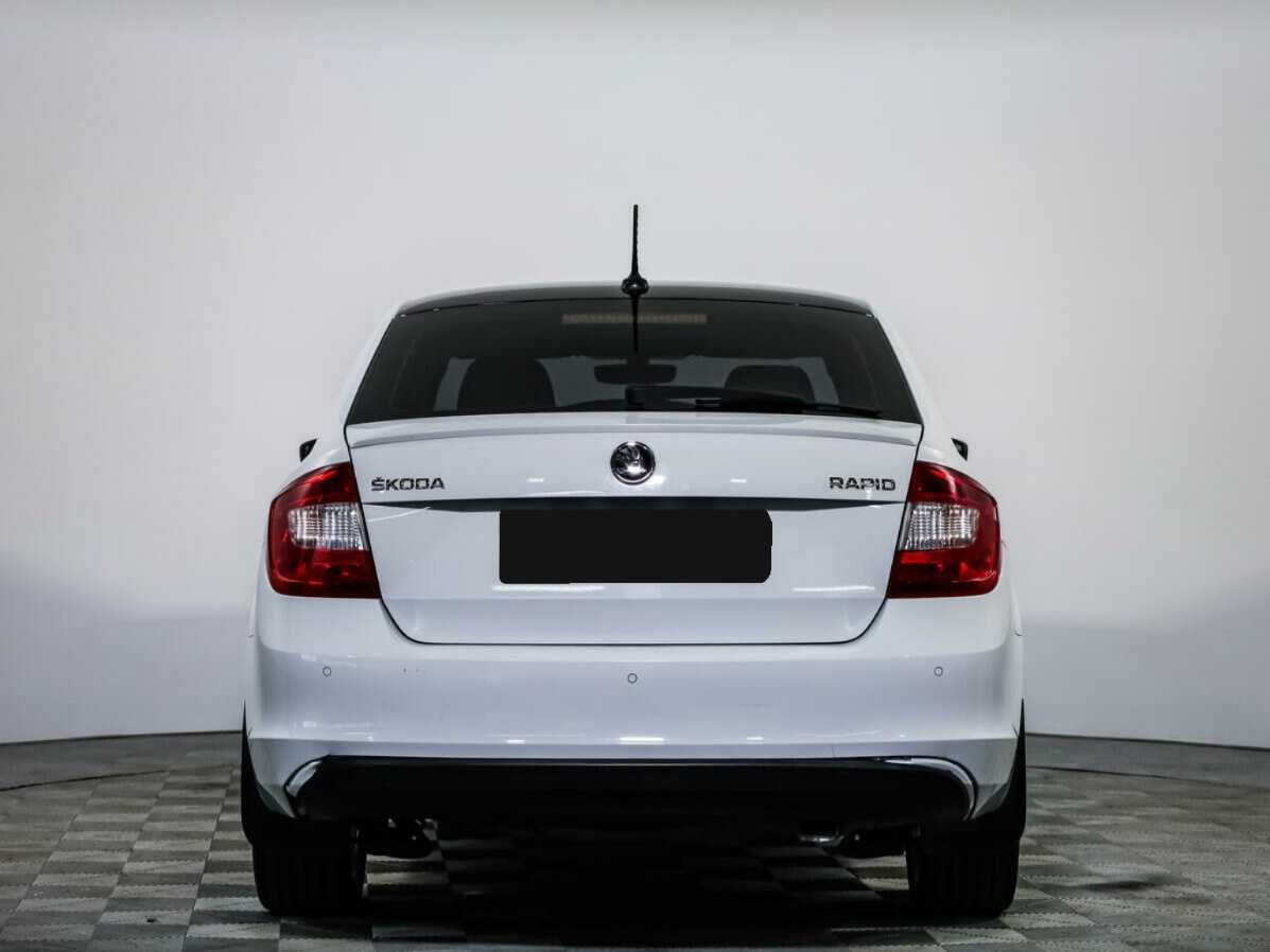 Шкода Рапид б/у, 2017, Роботизированная. Фото: #4
