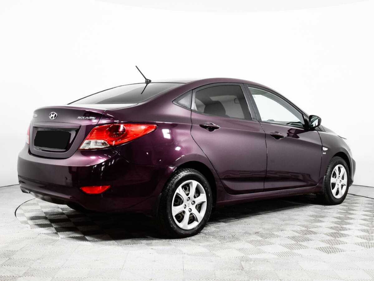 Хендай Солярис б/у, 2013, Автоматическая. Фото: #3