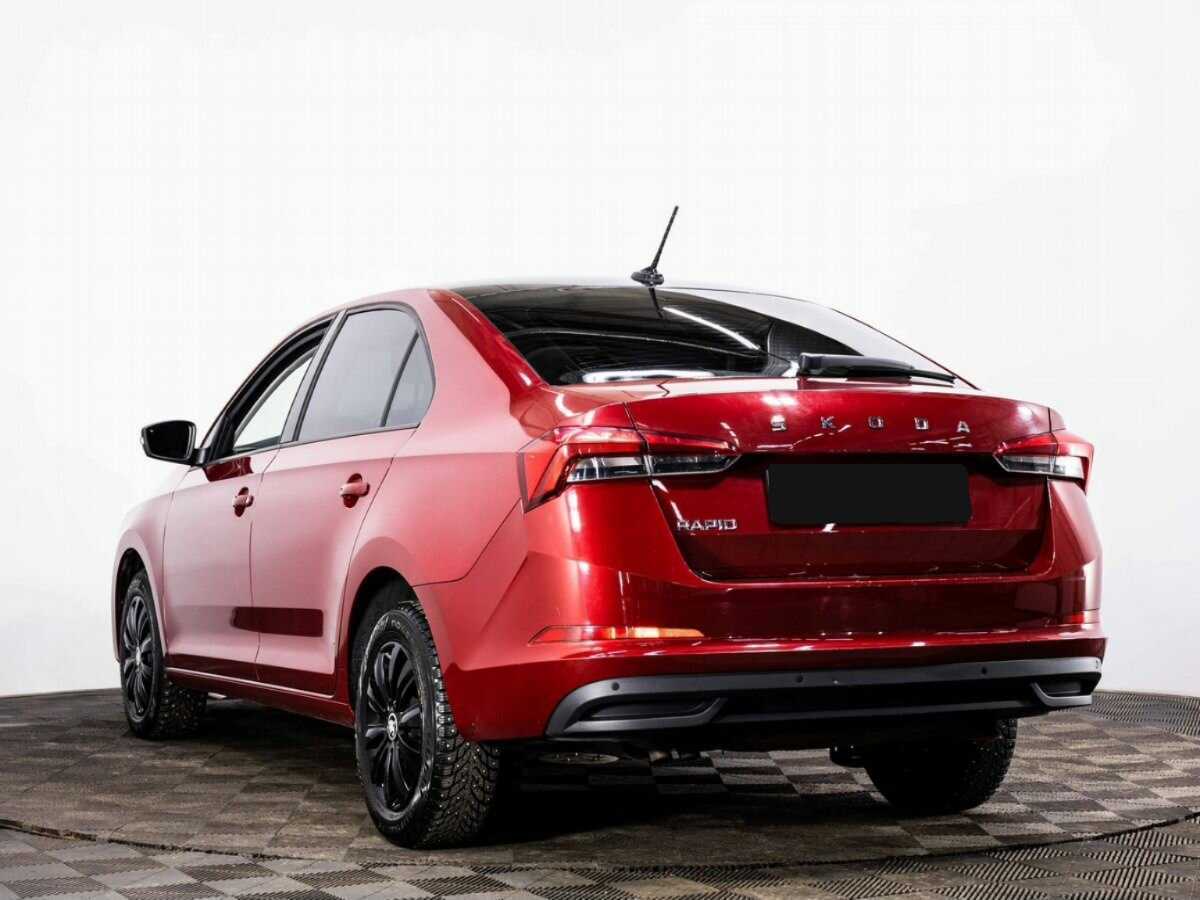 Шкода Рапид б/у, 2020, Роботизированная. Фото: #3