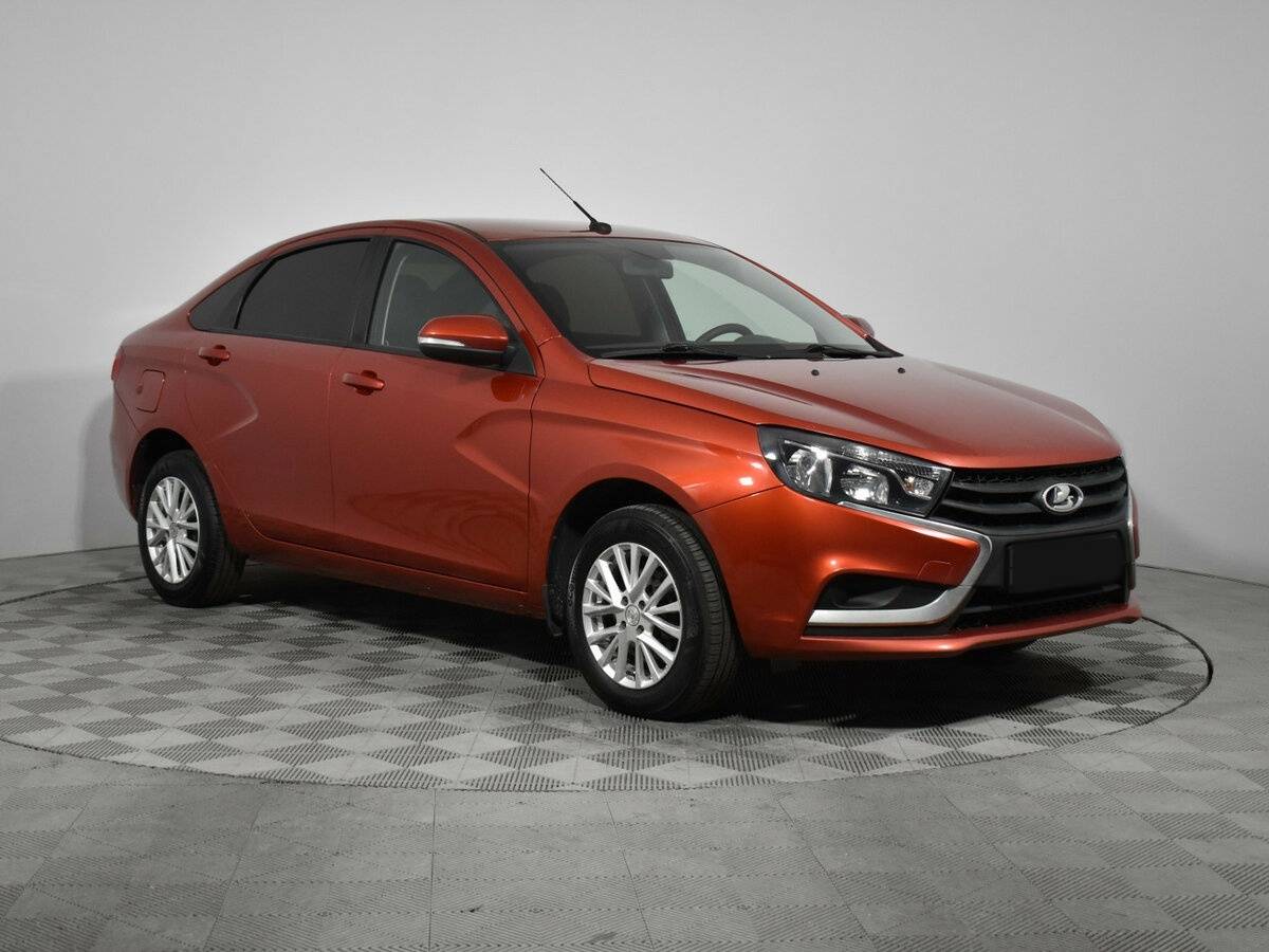 Лада (ВАЗ) Веста б/у, 2016, Роботизированная. Фото: #2