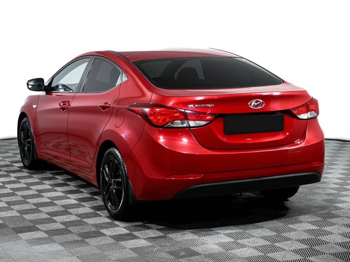 Хендай Елантра б/у, 2015, Автоматическая. Фото: #6